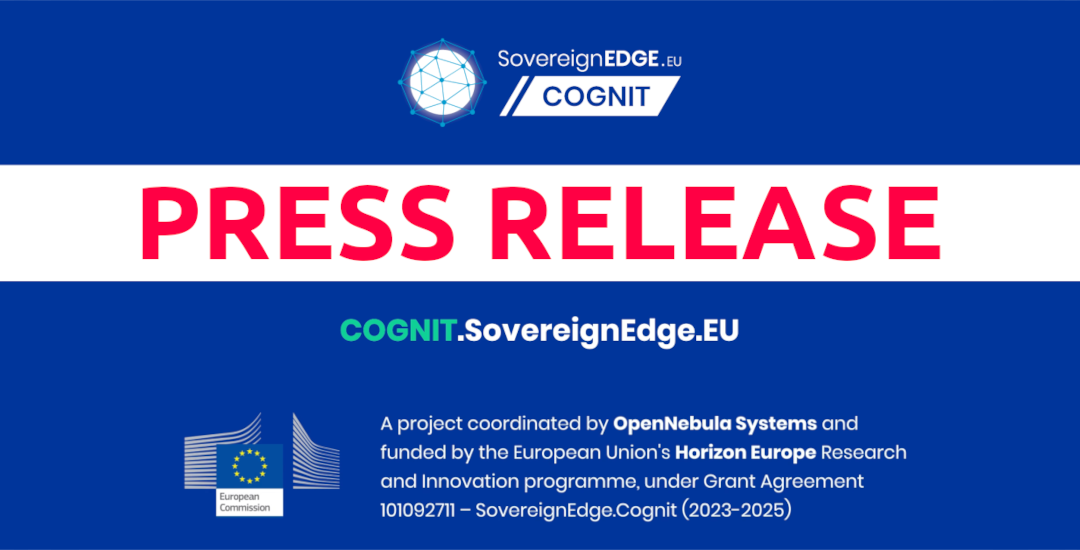 European project COGNIT releases the Architecture of its AI-enabled Serverless Framework for the Cloud-Edge Continuum